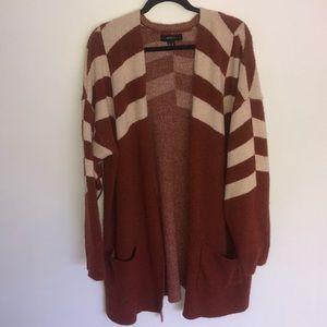 Forever 21 Sweaters - Plus sized striped open front cardigan Forever 21 Sweaters - Plus sized striped open front cardigan